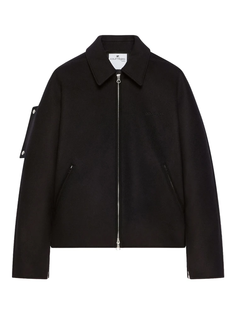 WOOL BOMBER JACKET