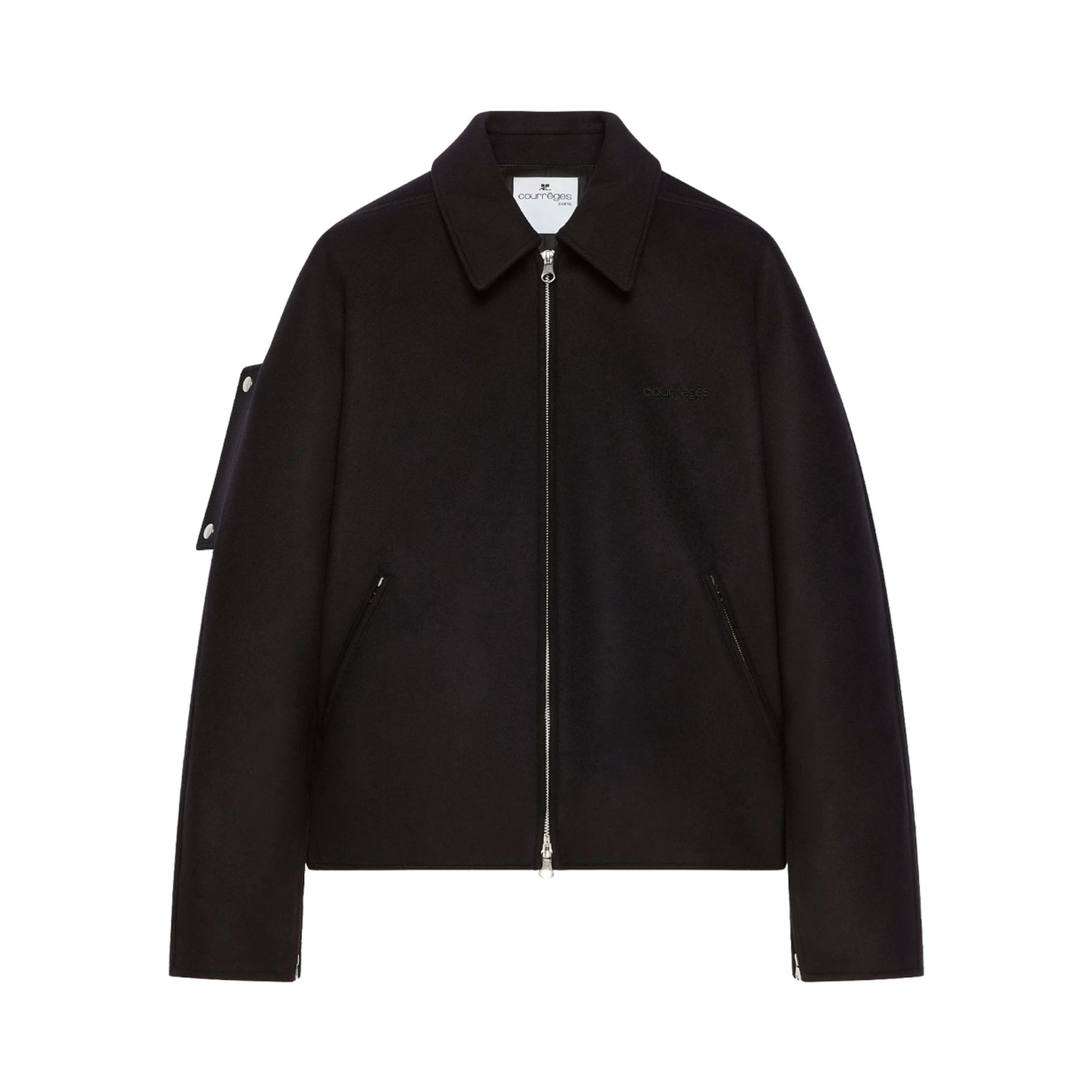 WOOL BOMBER JACKET