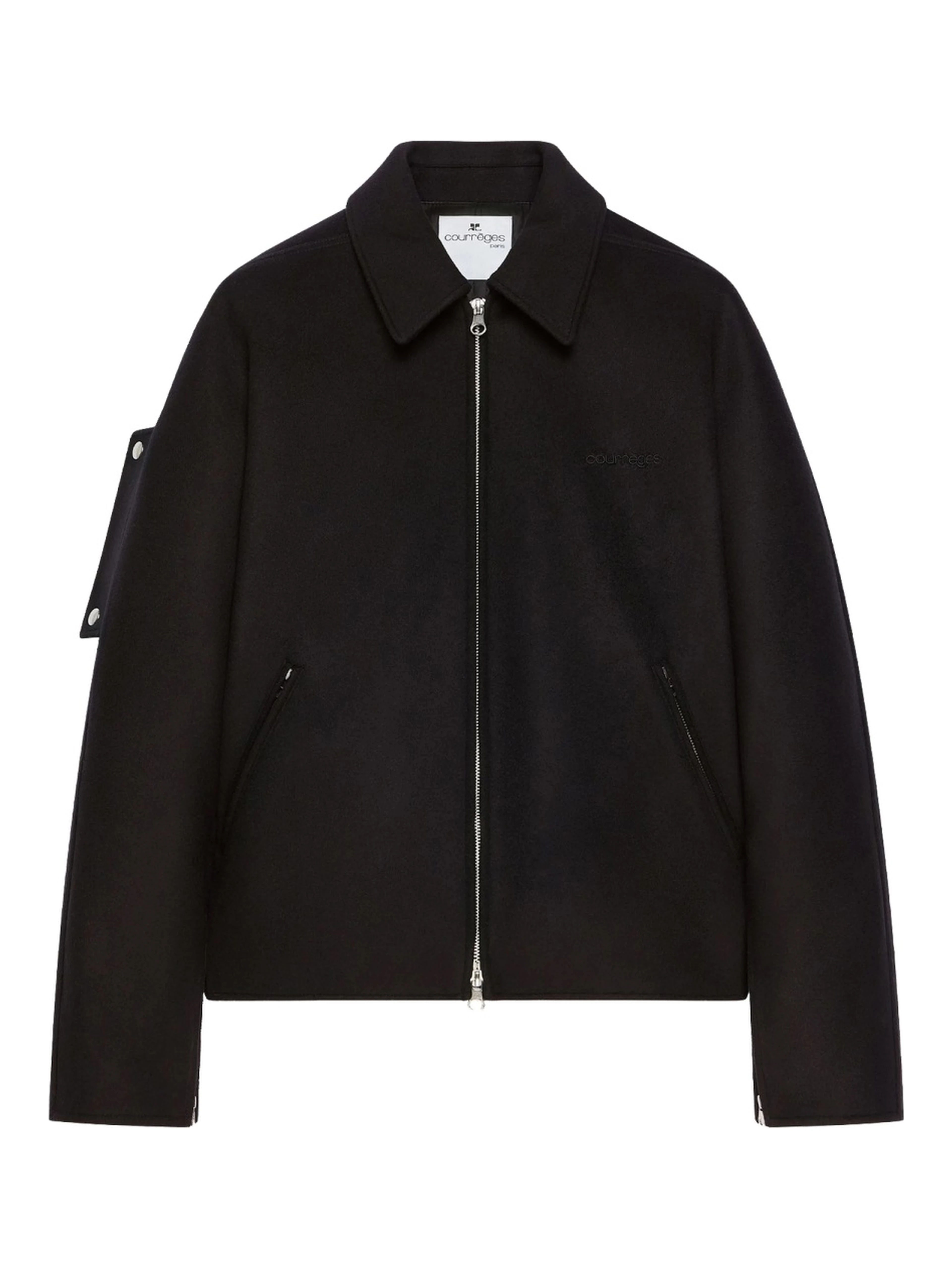 WOOL BOMBER JACKET