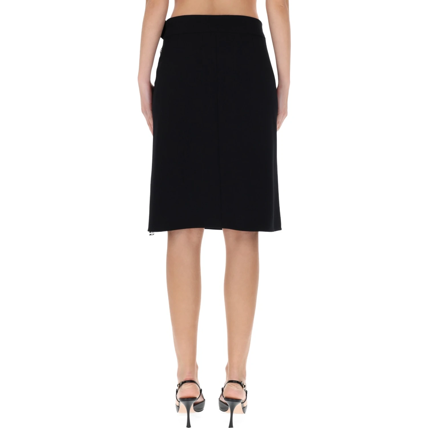 MIDI SKIRT WITH ZIPPER