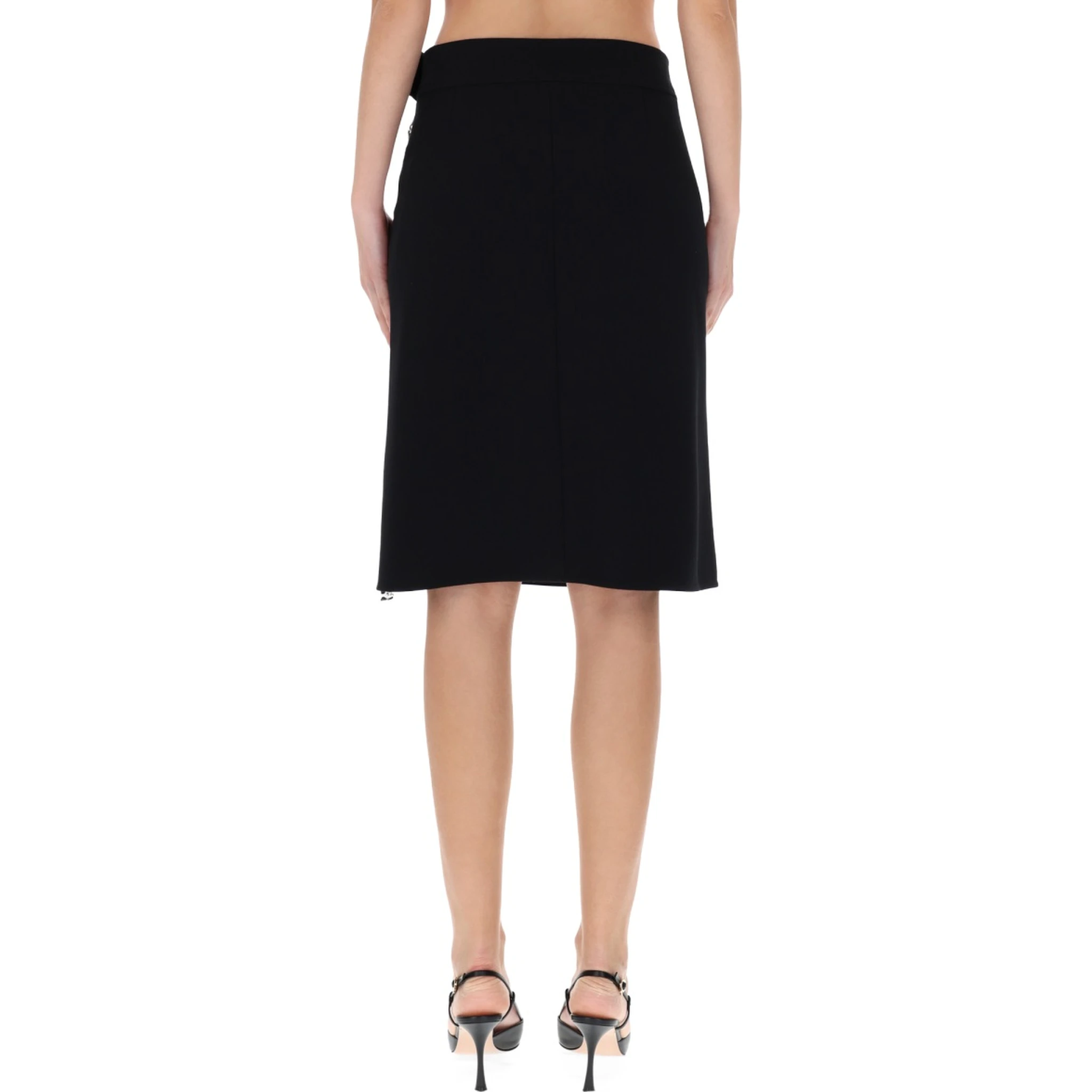 MIDI SKIRT WITH ZIPPER