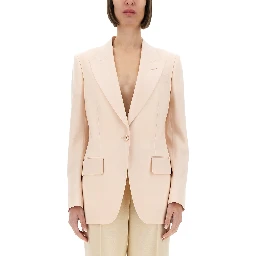 SINGLE BREASTED WOOL JACKET