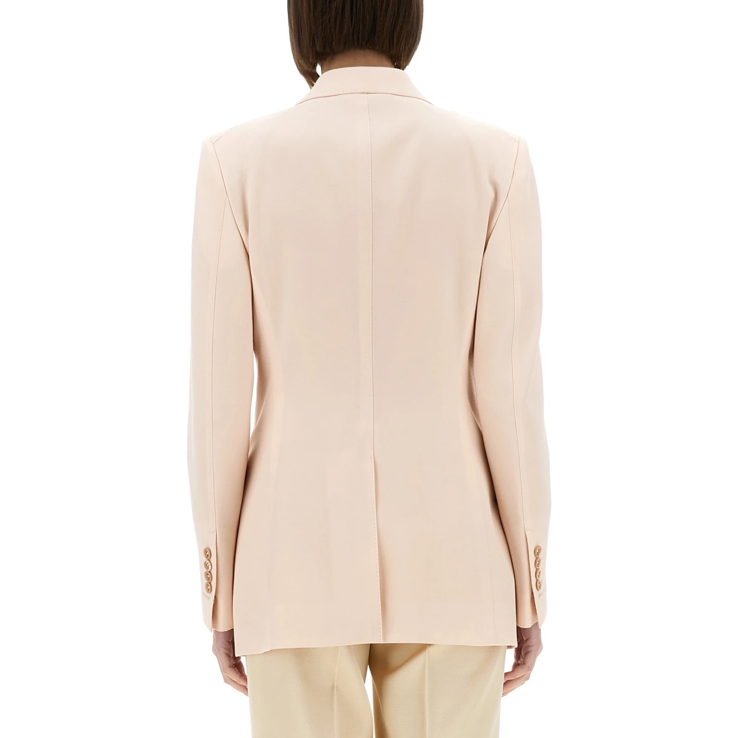 SINGLE BREASTED WOOL JACKET