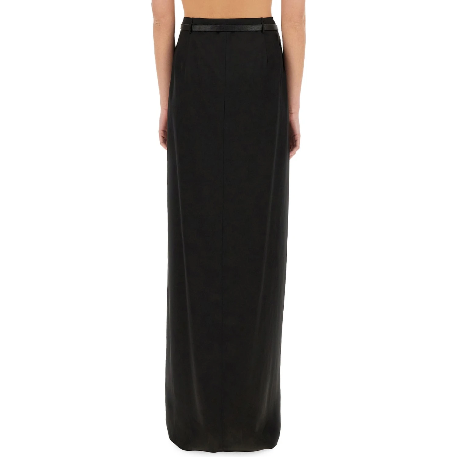 MAXI "WRAP" SKIRT WITH BELT