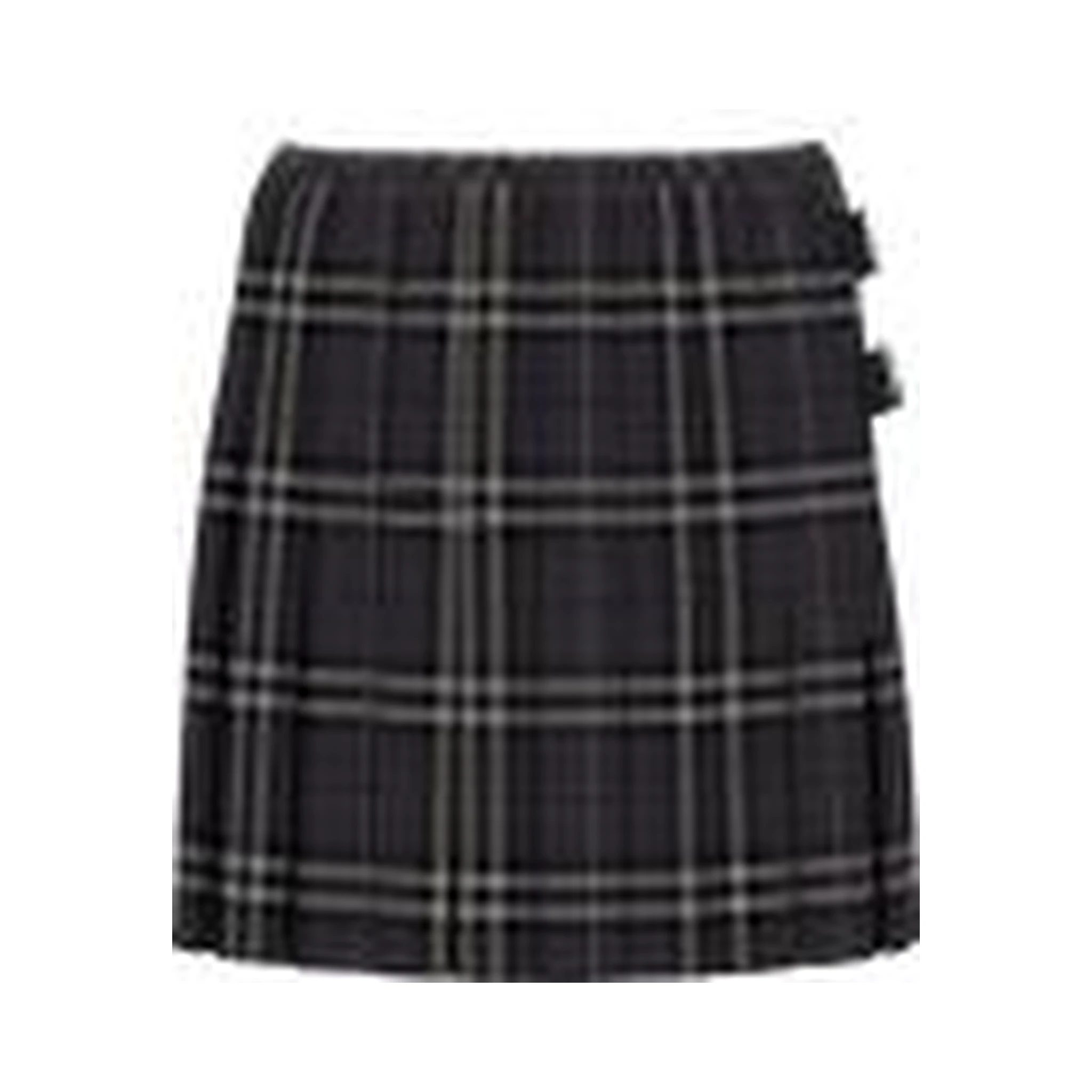 Kilt skirt with Check pattern