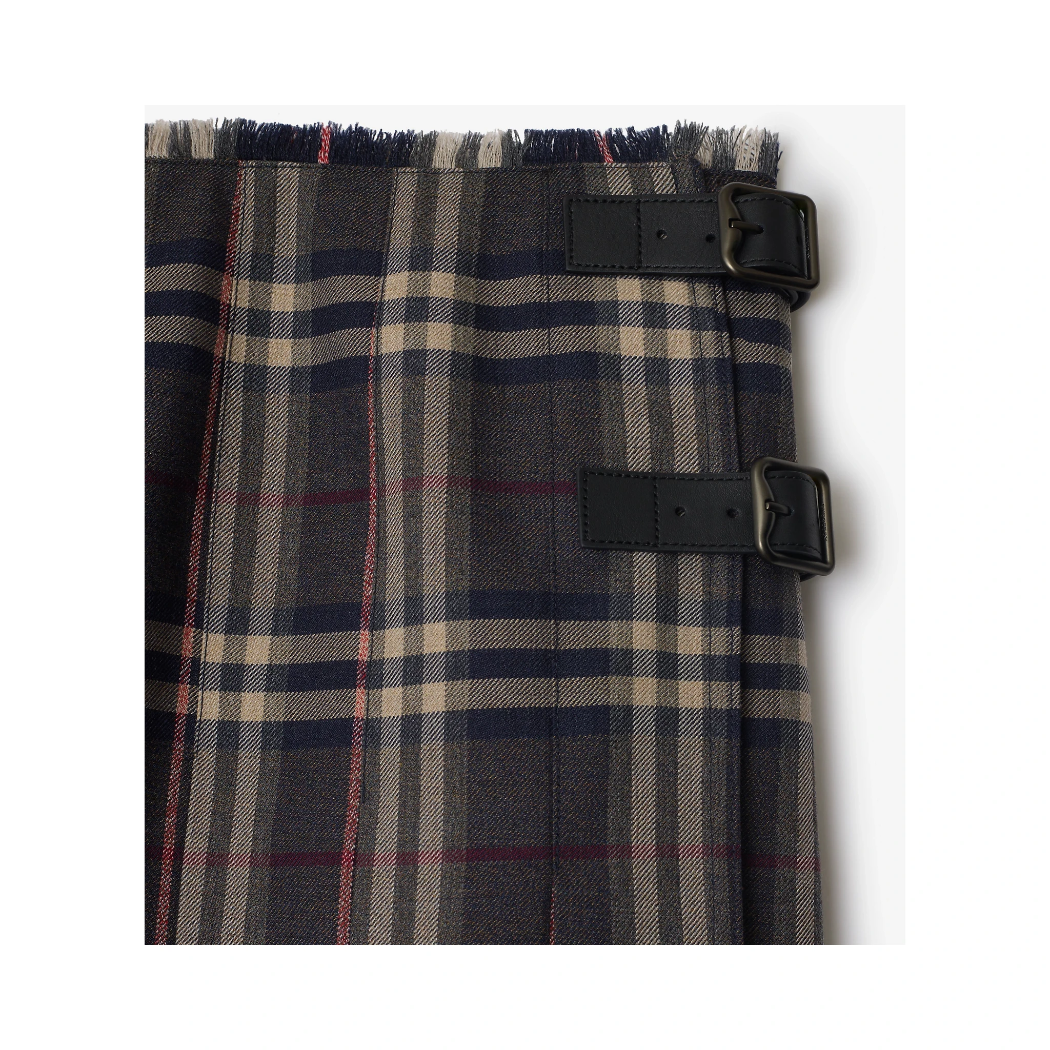 Kilt skirt with Check pattern