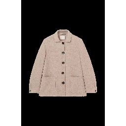 "Cambridge" jacket in wool and cashmere