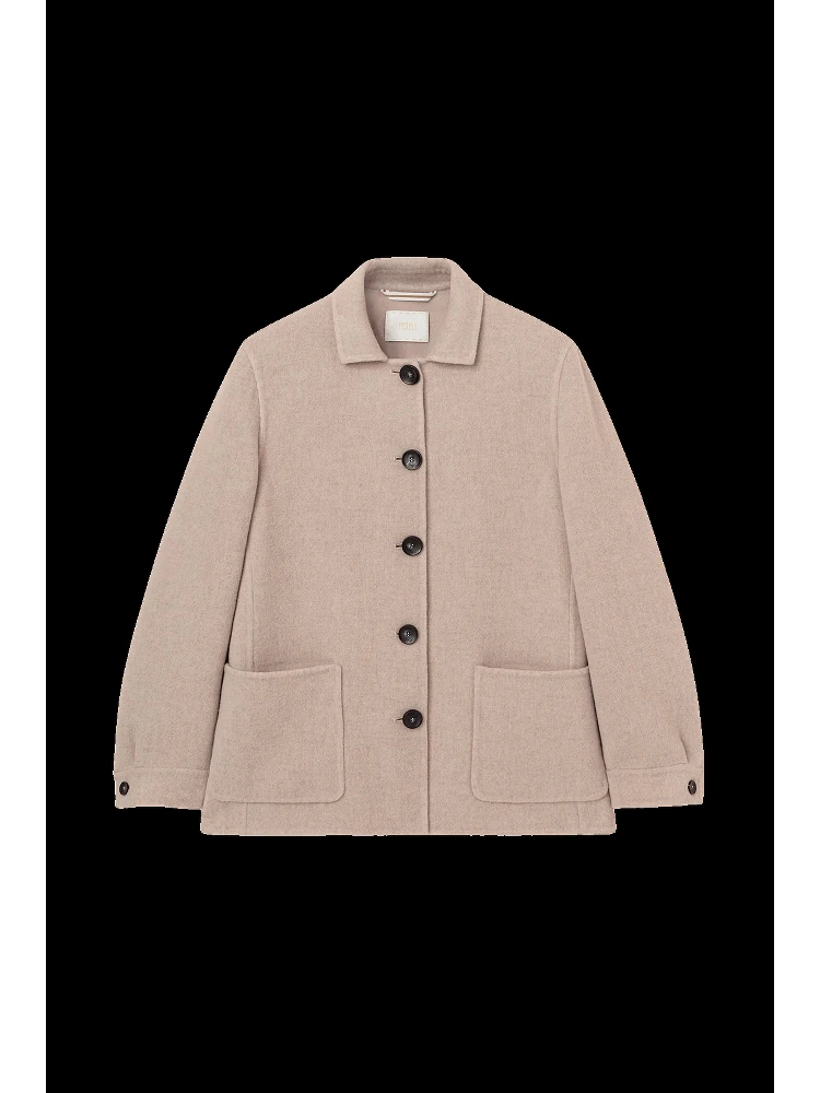 "Cambridge" jacket in wool and cashmere