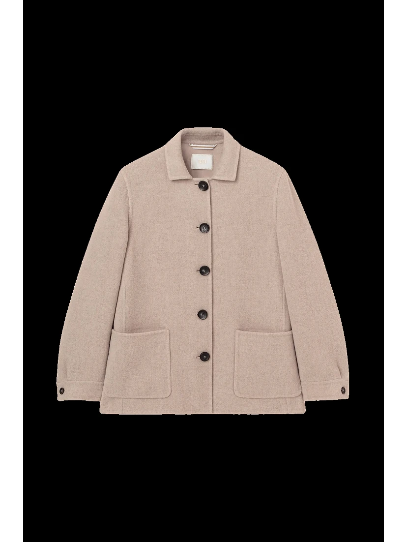 "Cambridge" jacket in wool and cashmere