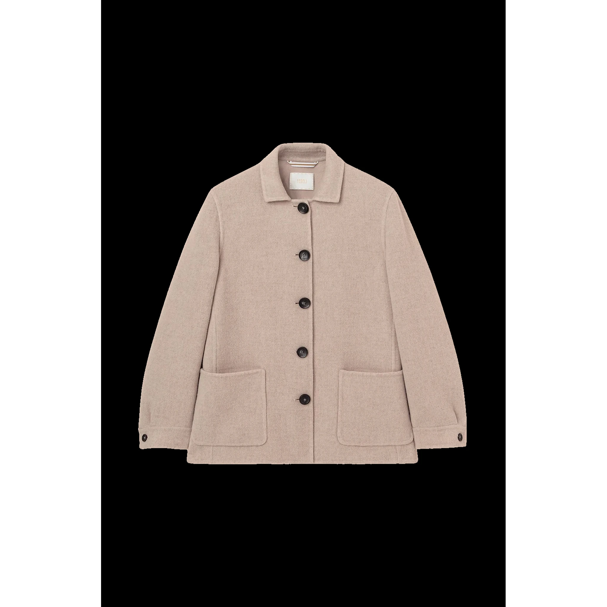 "Cambridge" jacket in wool and cashmere