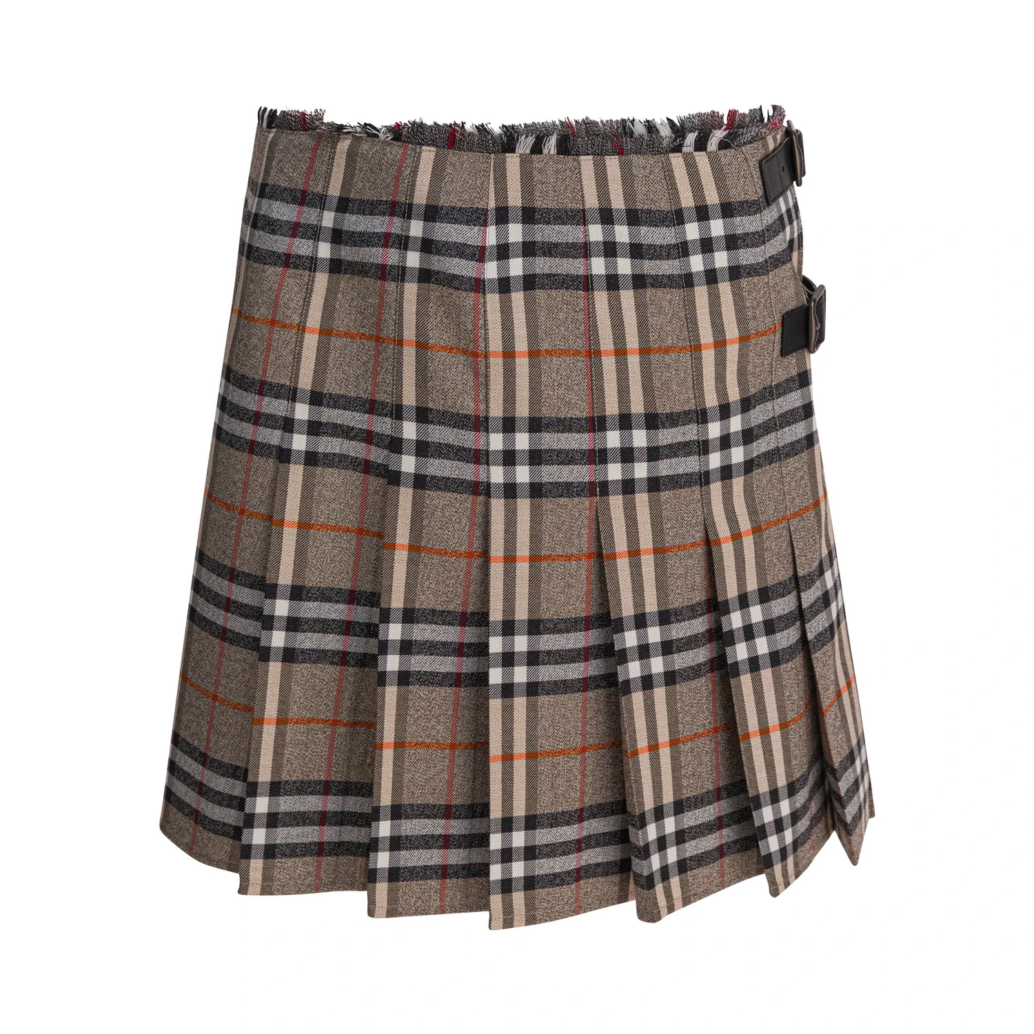 Wool knit Check