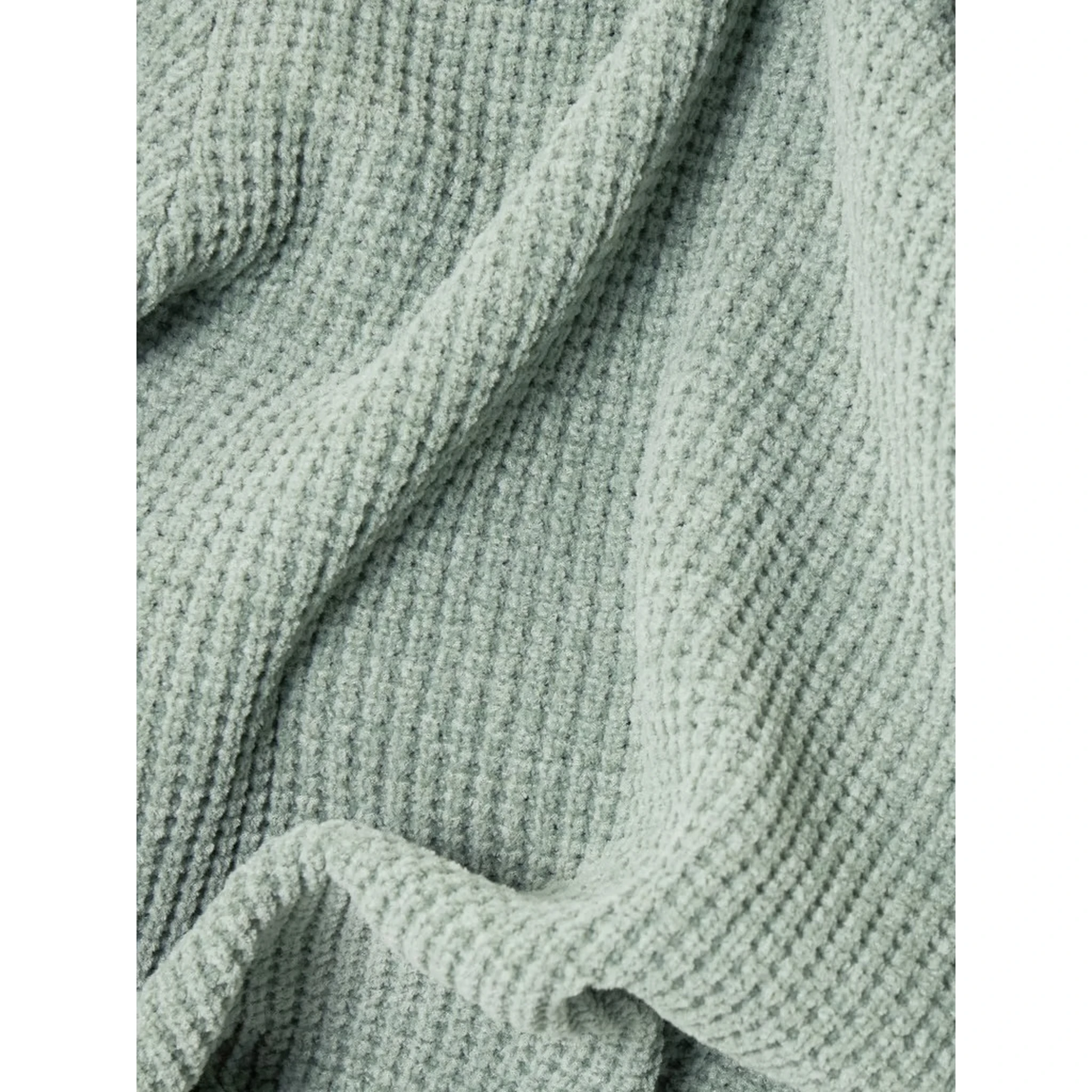 Sweater in cotton chenille