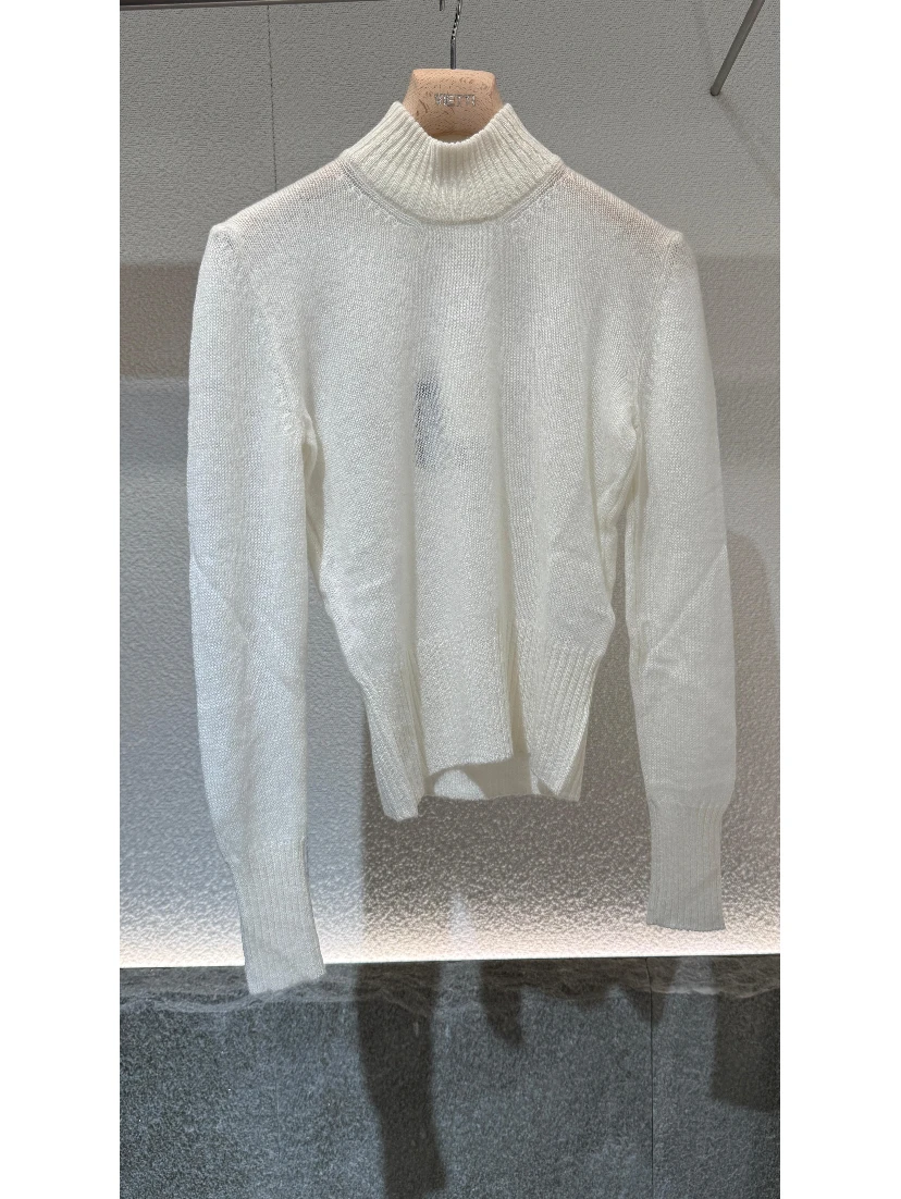 "Second Skin" high neck sweater