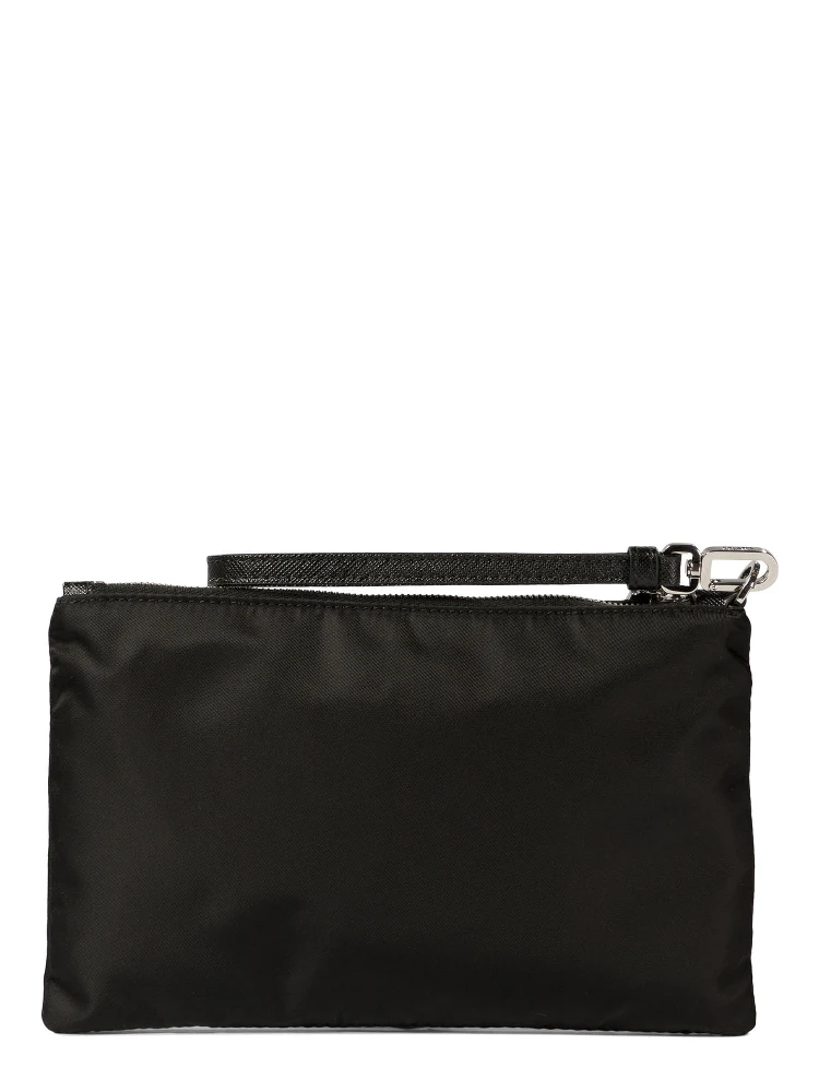Re-Nylon and Saffiano pouch alternative