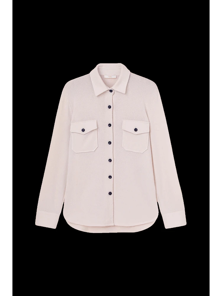 "Corviglia" overshirt in cashmere