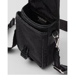 Re-Nylon and Saffiano crossbody bag