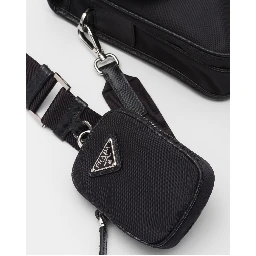 Re-Nylon and Saffiano crossbody bag