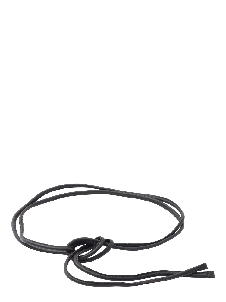"Filo" leather belt