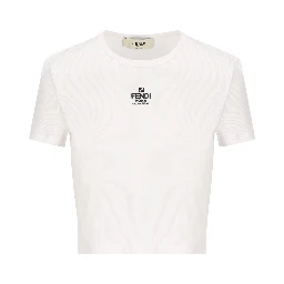 Fendi T-shirts and Polos White