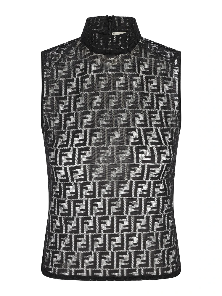 Fendi Top Black
