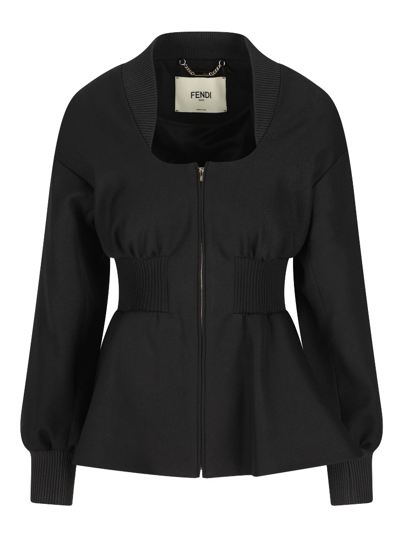 Fendi Jackets Black