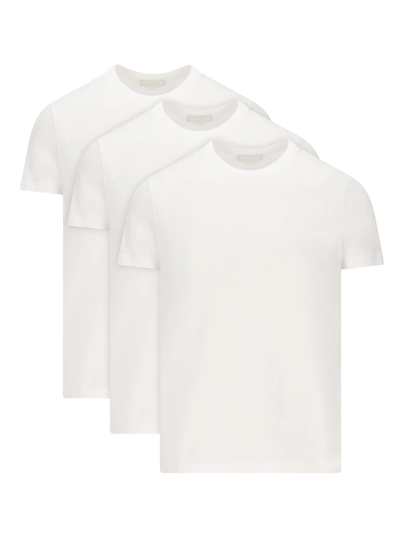 Prada T-shirts and Polos White