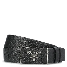 أحزمة برادا سوداء