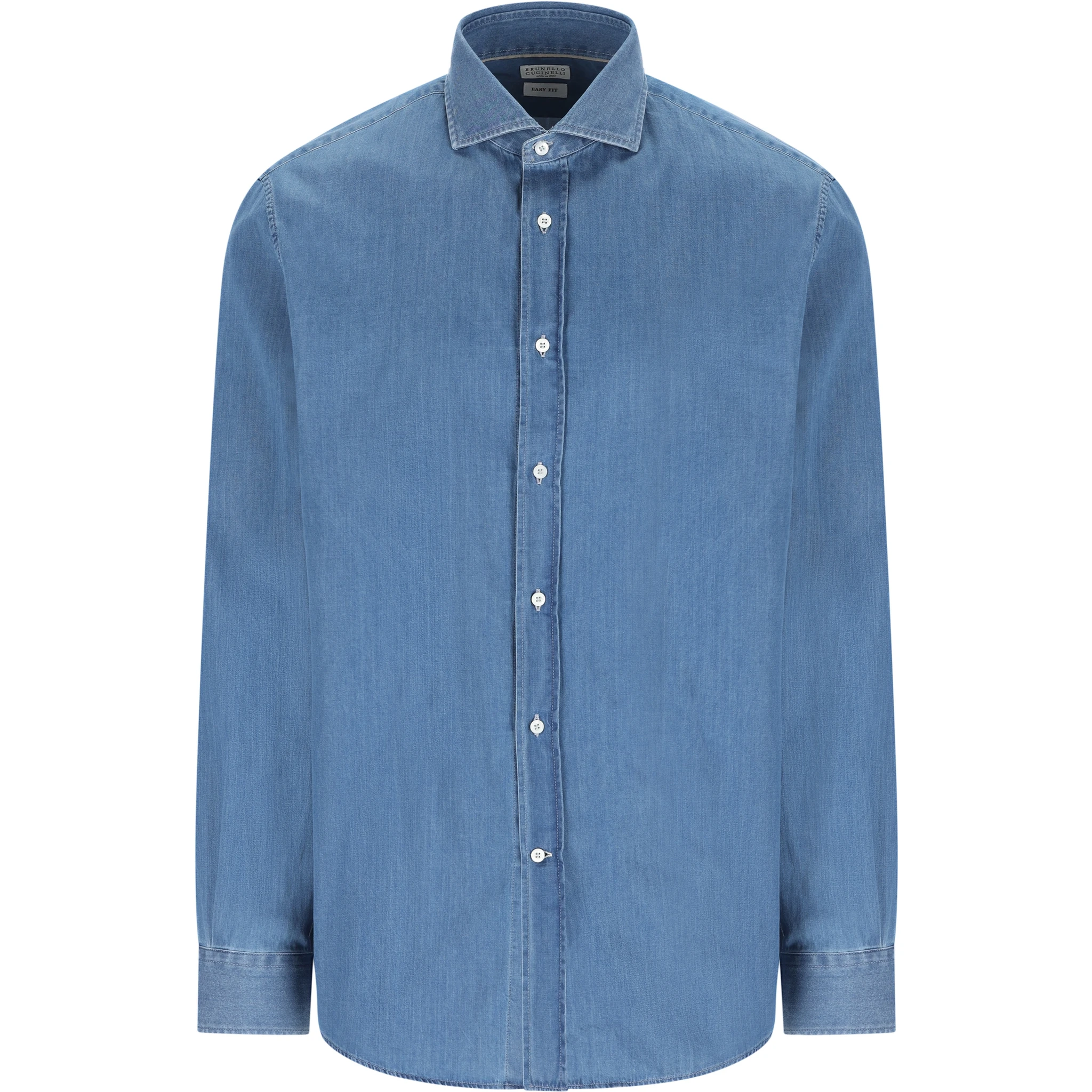 Blue Denim Plain Shirt
