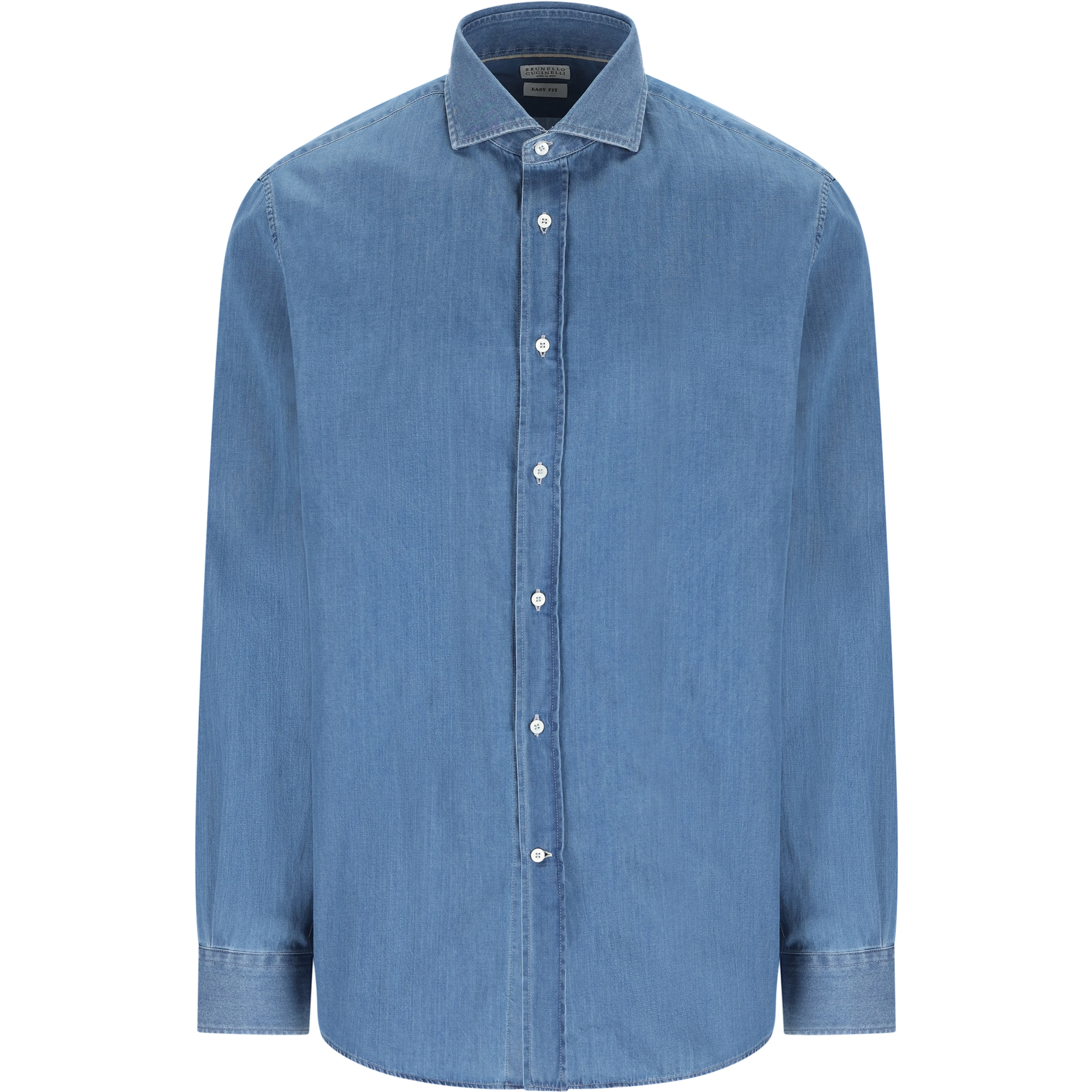 Blue Denim Plain Shirt