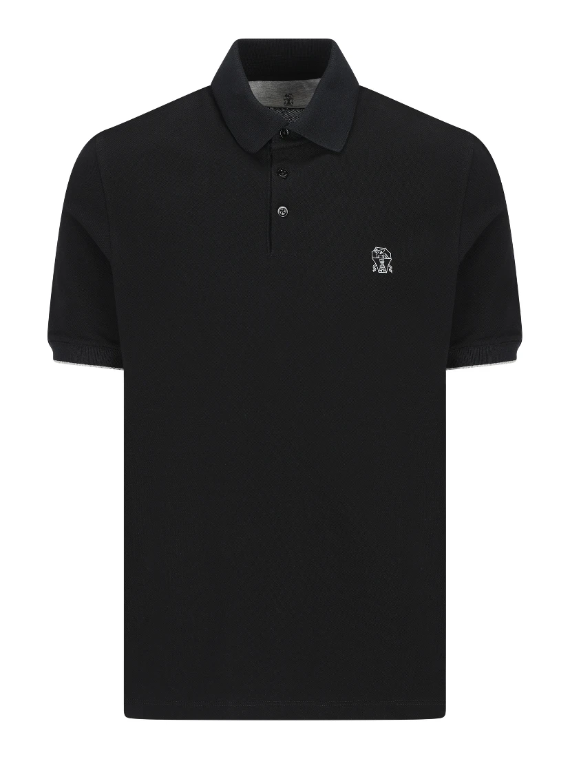 Brunello Cucinelli T-shirts and Polos Black