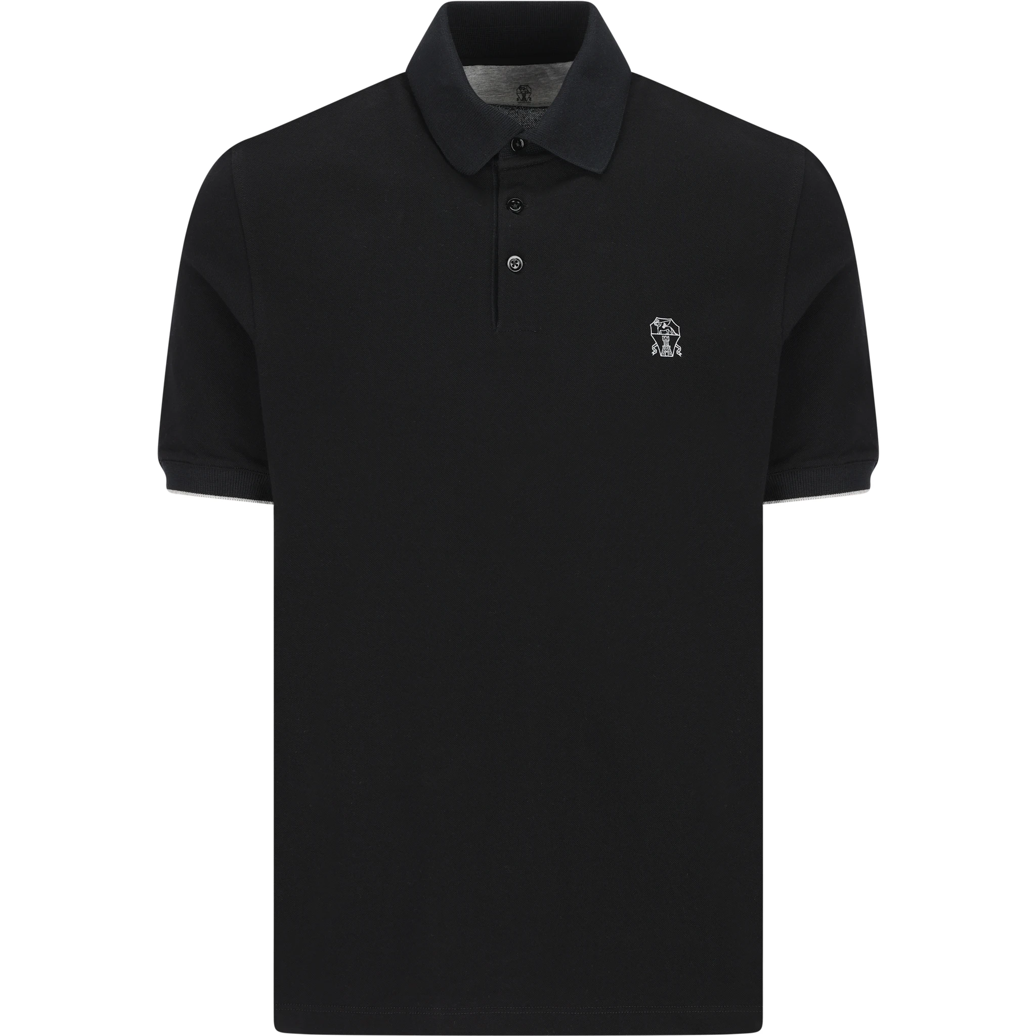 Brunello Cucinelli T-shirts and Polos Black