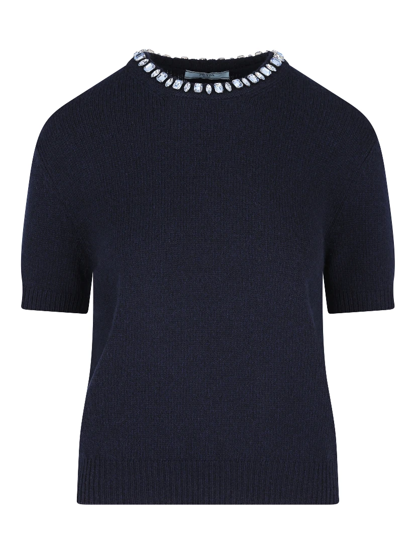 Prada Sweaters Blue