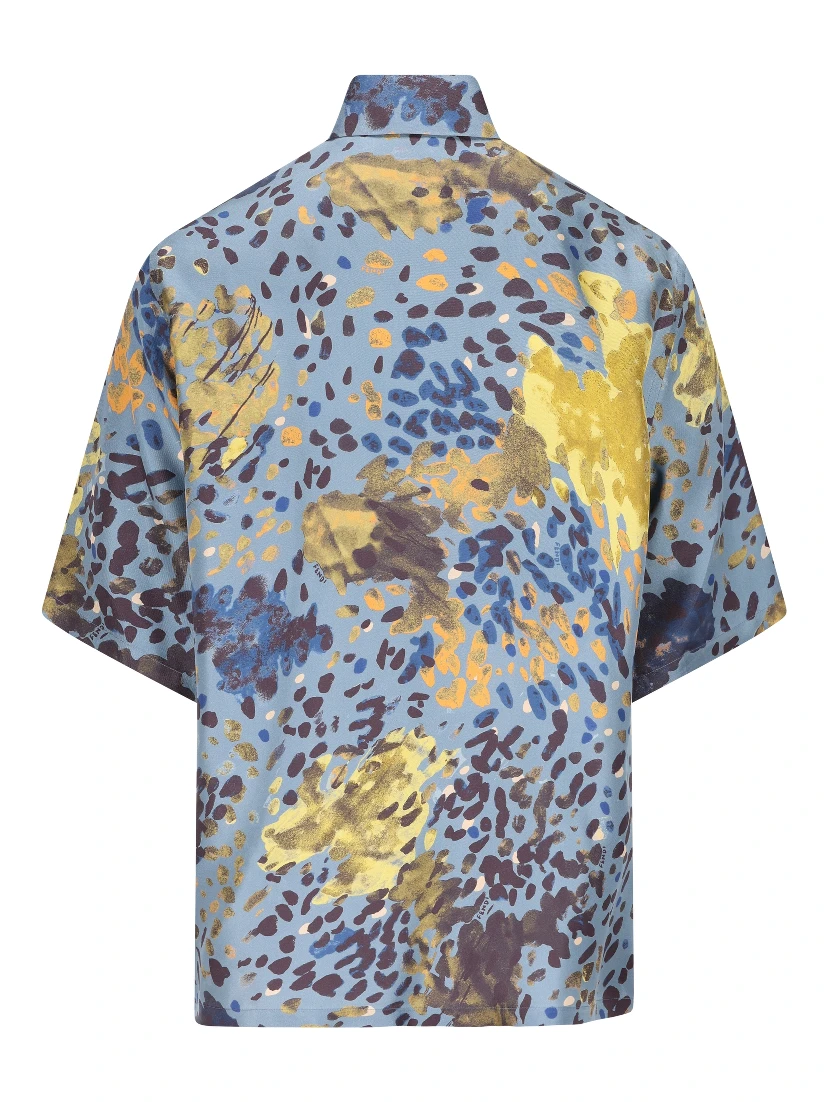 Fendi Shirts Avion Blue