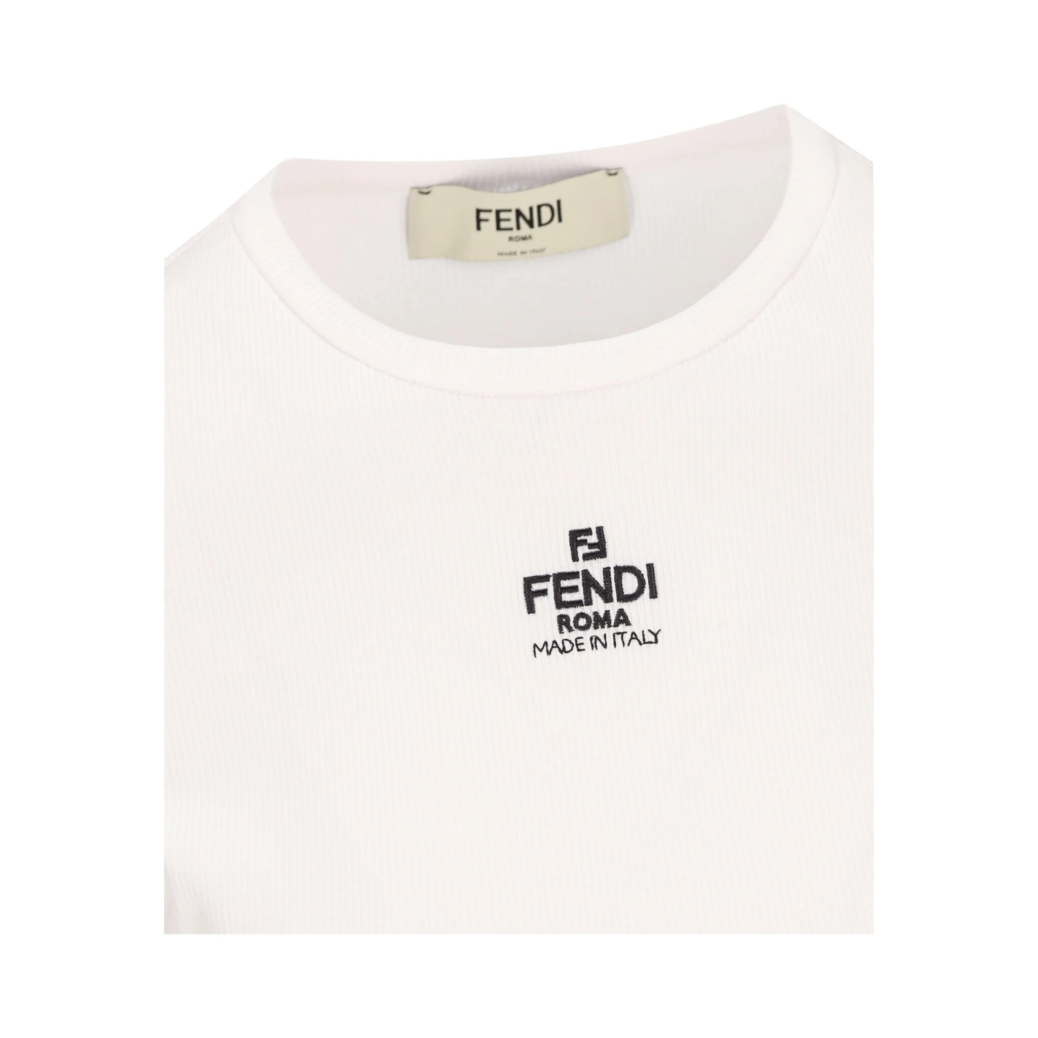 Fendi T-shirts and Polos White