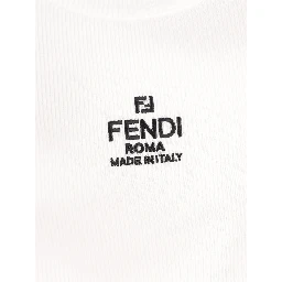 Fendi T-shirts and Polos White
