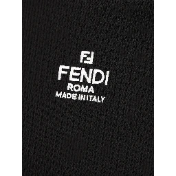 Fendi T-shirts and Polos Black