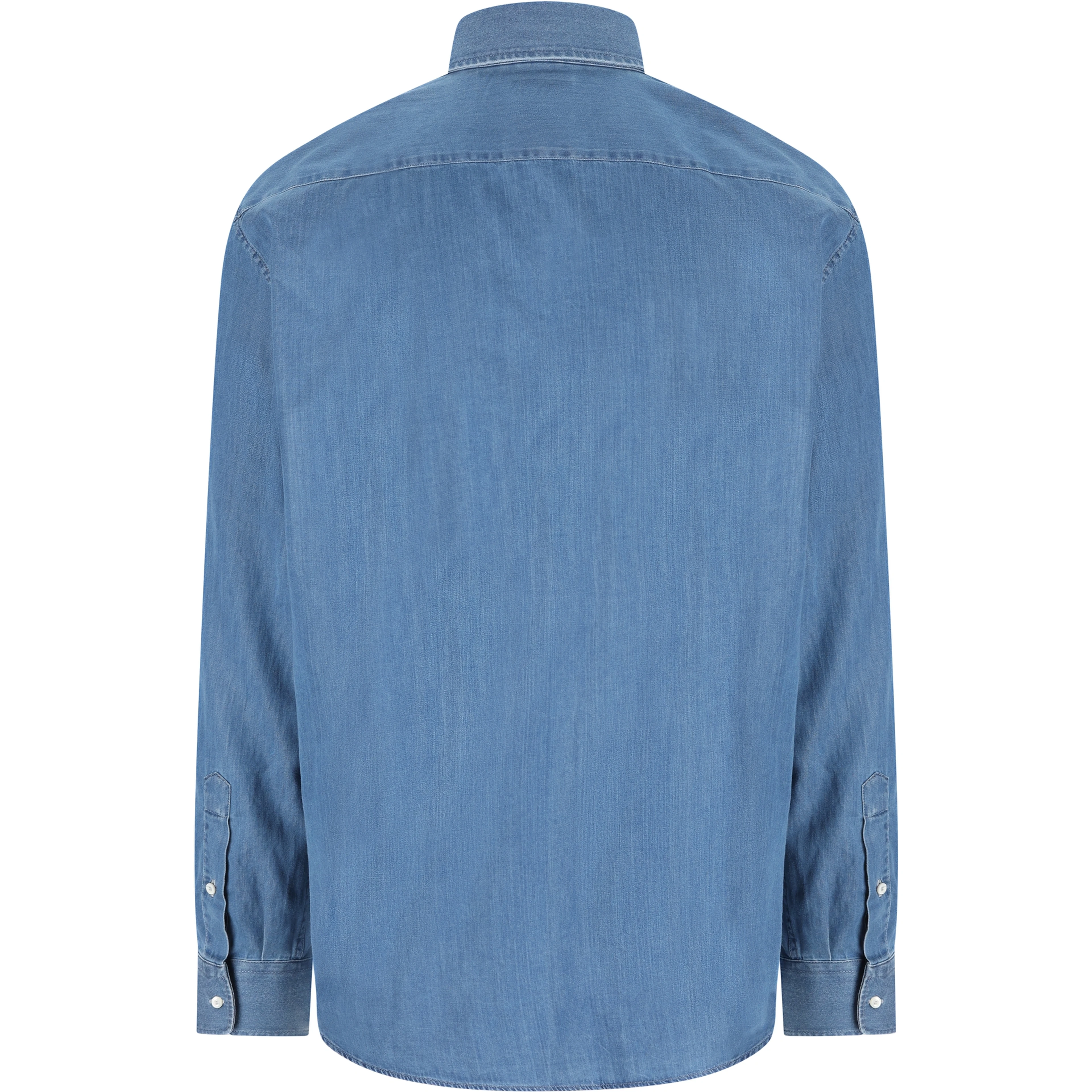 Blue Denim Plain Shirt