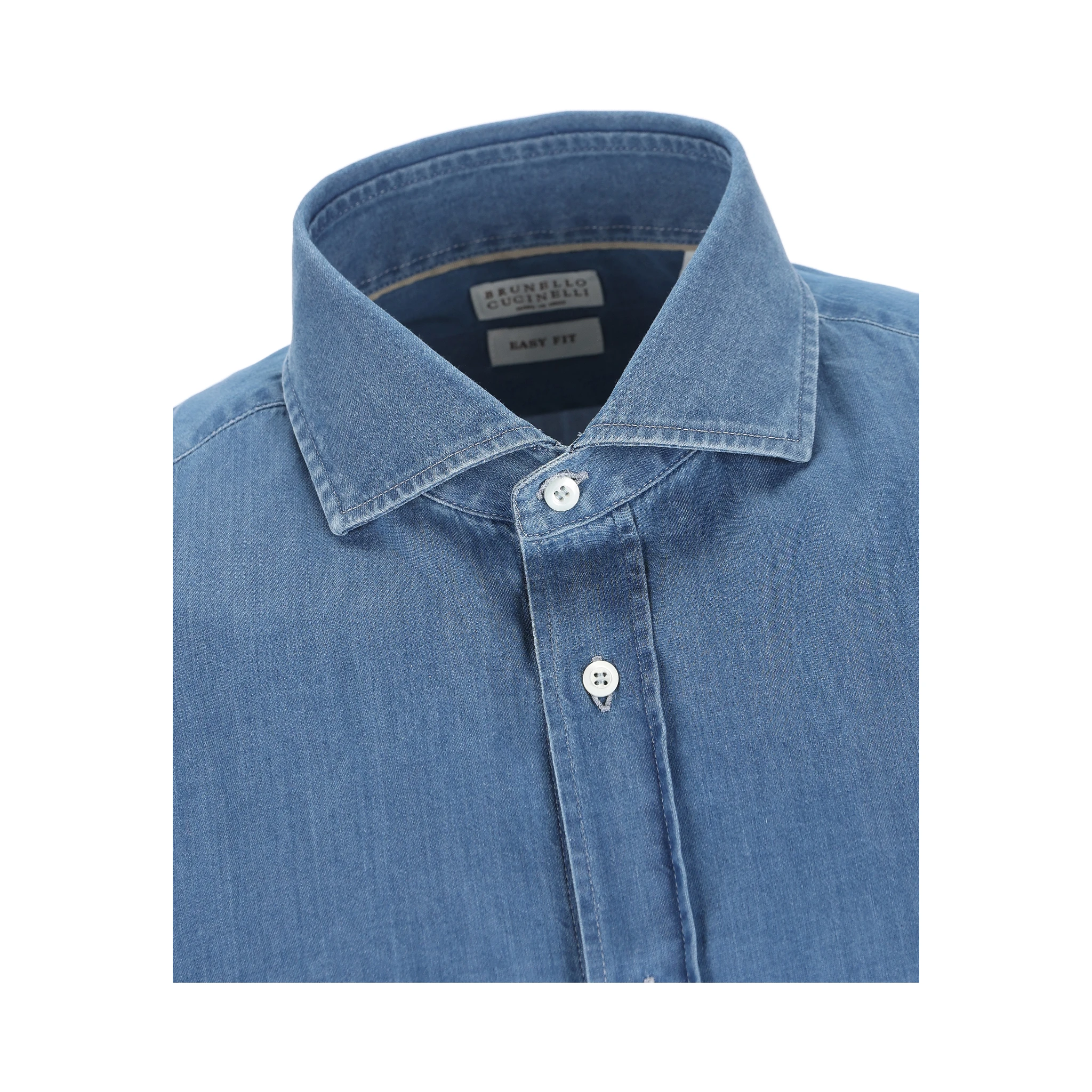 Blue Denim Plain Shirt