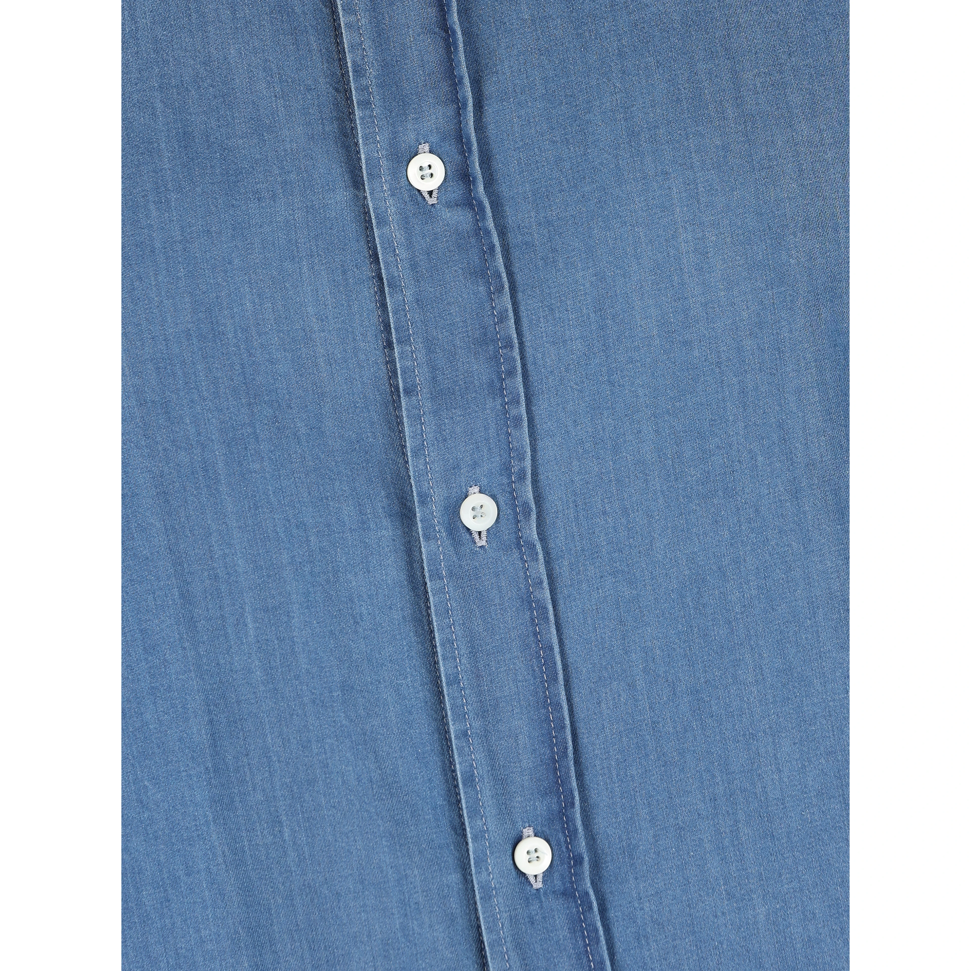 Blue Denim Plain Shirt