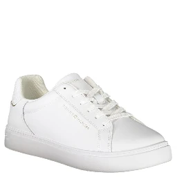 White Leather Women Sneaker