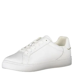 White Leather Women Sneaker