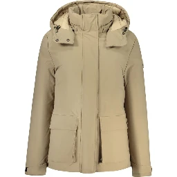 Marrone Polyester Woman Jacket