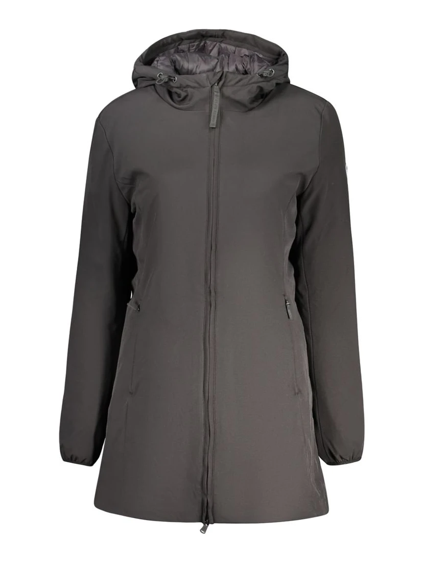 Black Polyester Women's Jacket