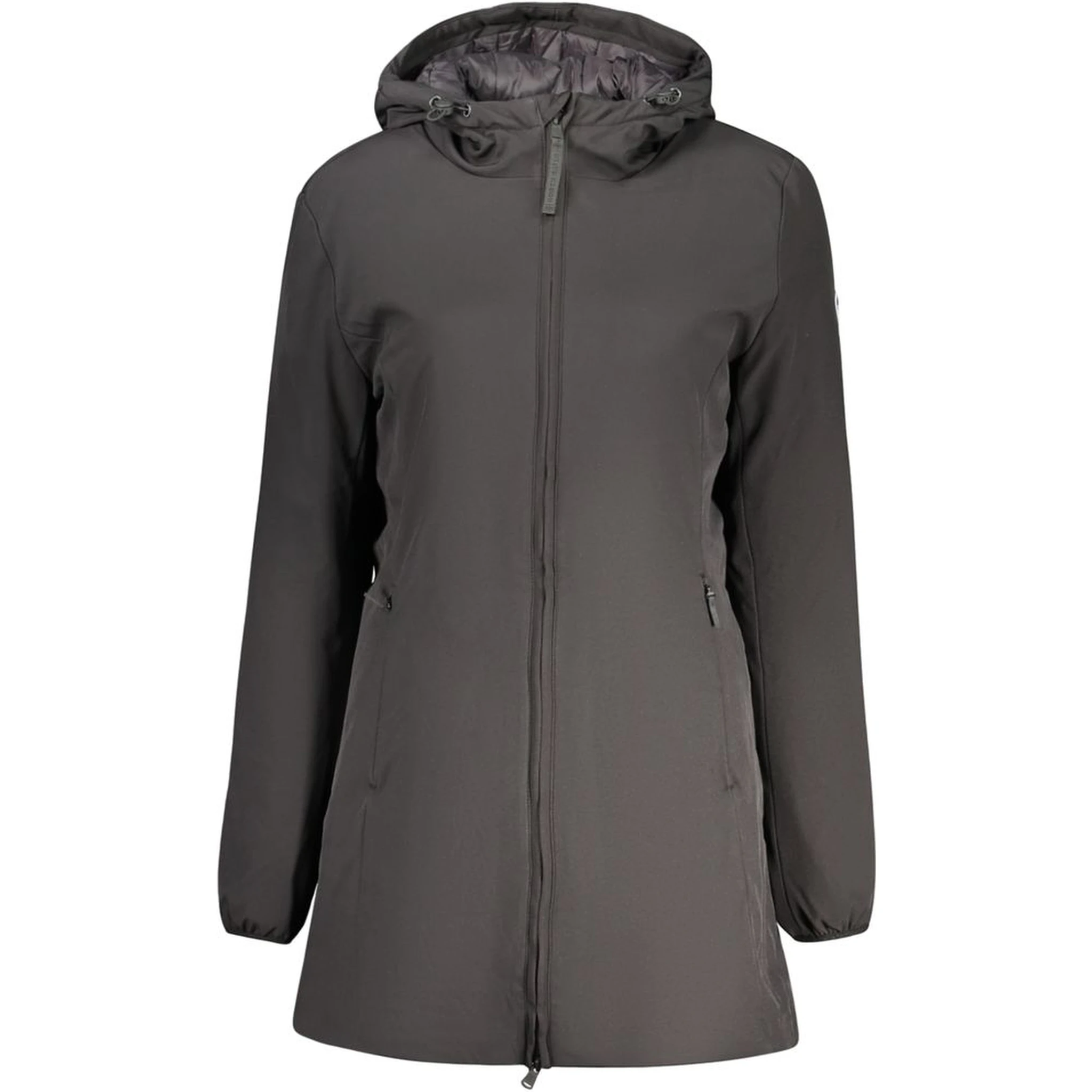 Black Polyester Women's Jacket