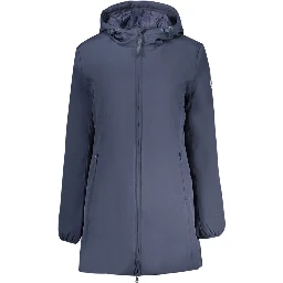 Blu Polyester Women's Jacket