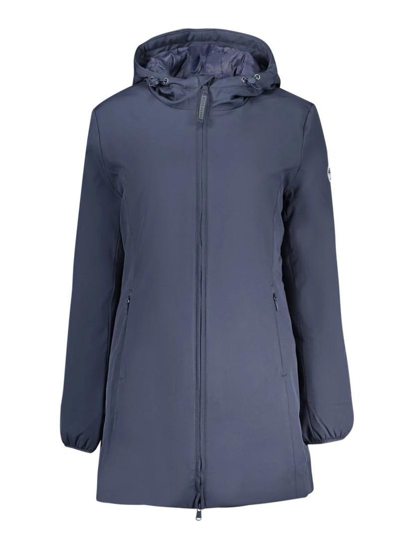 Blu Polyester Women's Jacket