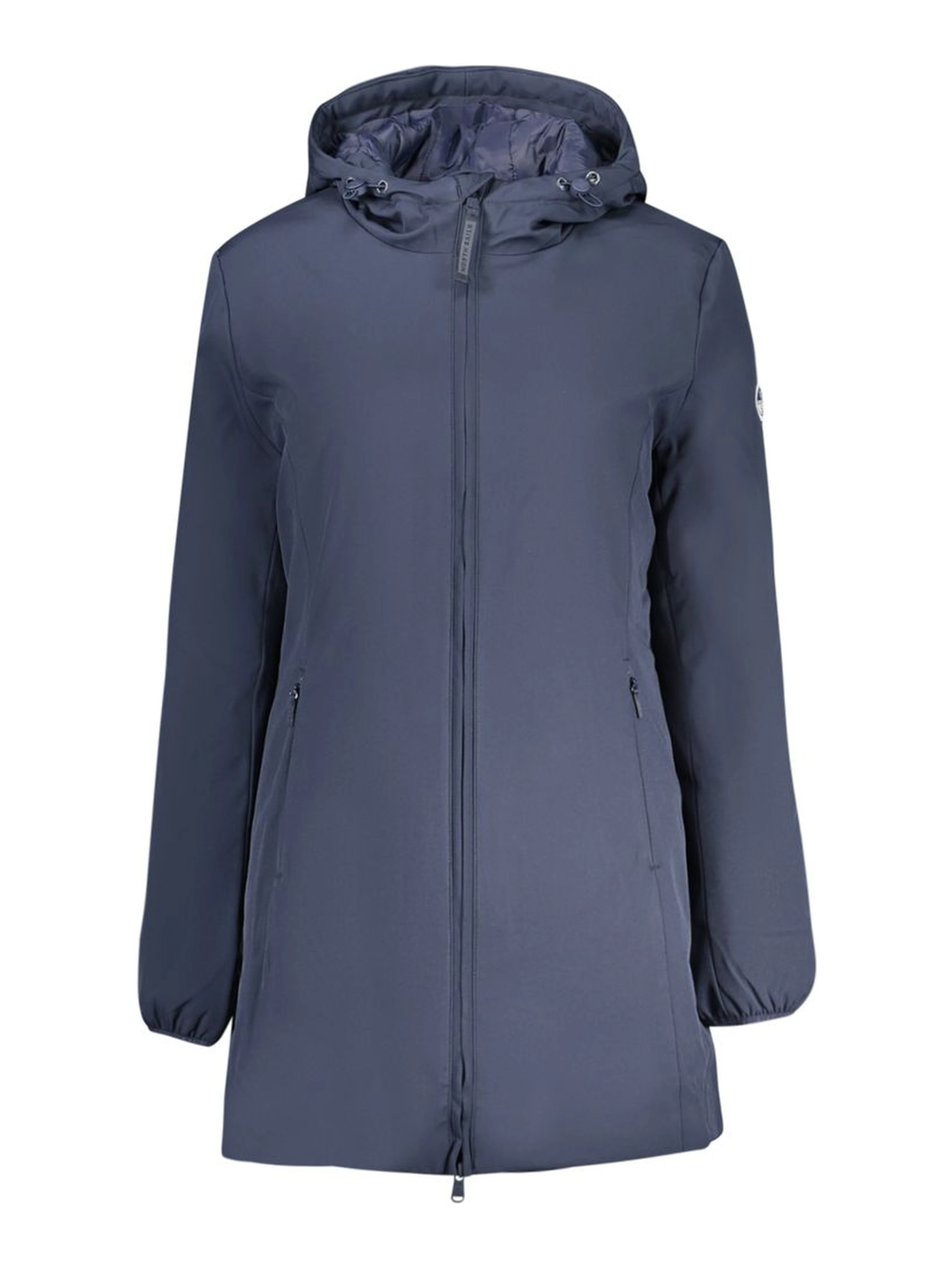 Blu Polyester Women's Jacket