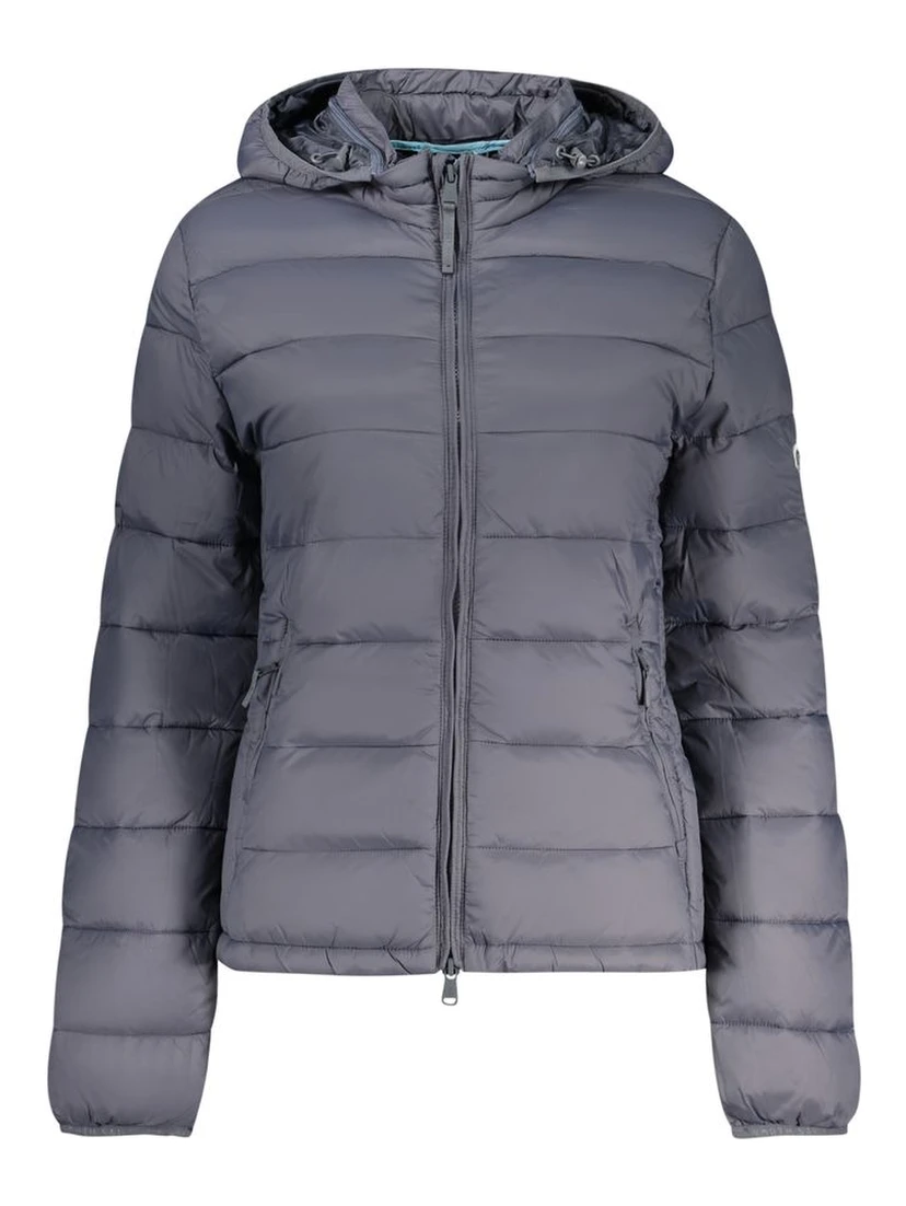 Grigio Polyester Women's Jacket