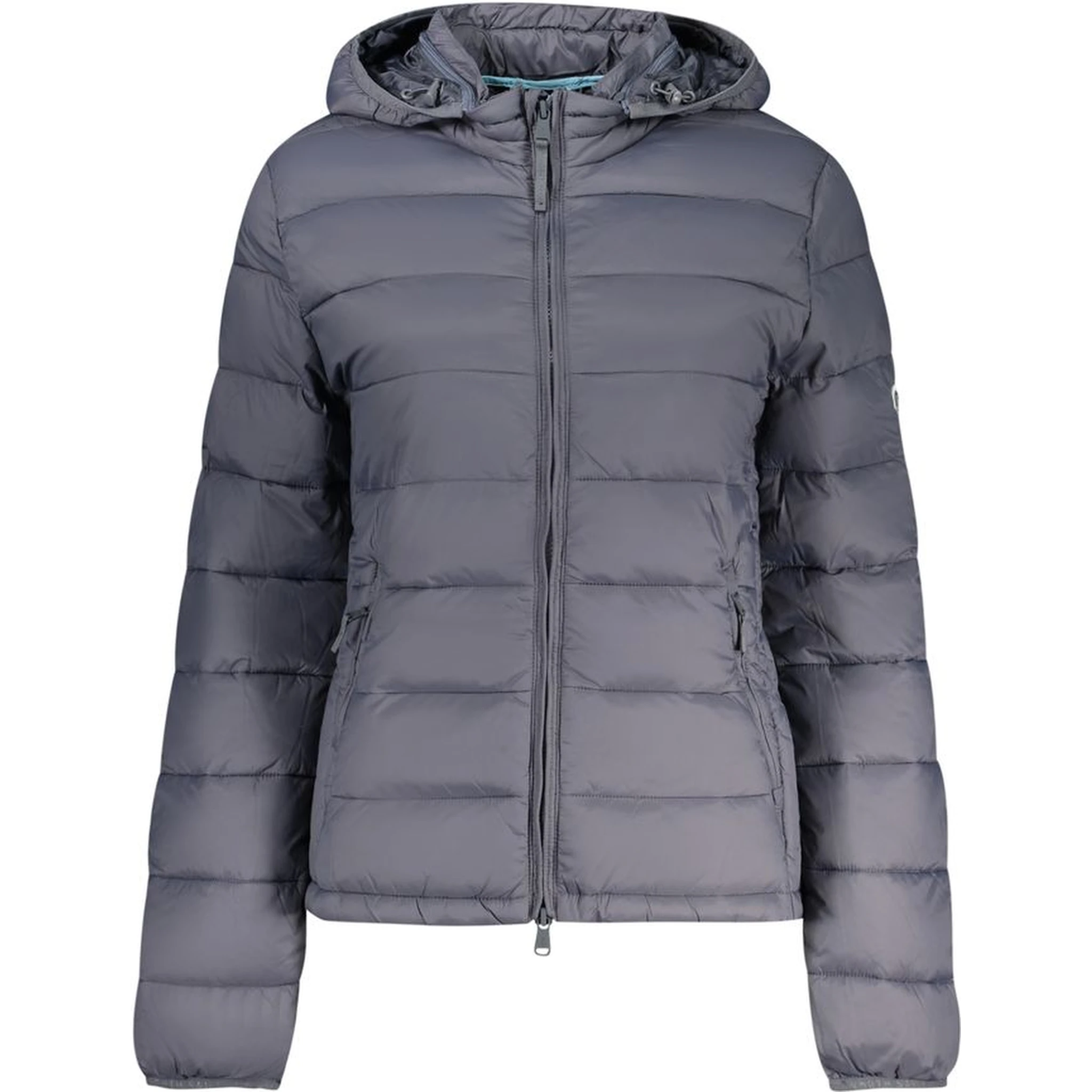 Grigio Polyester Women's Jacket