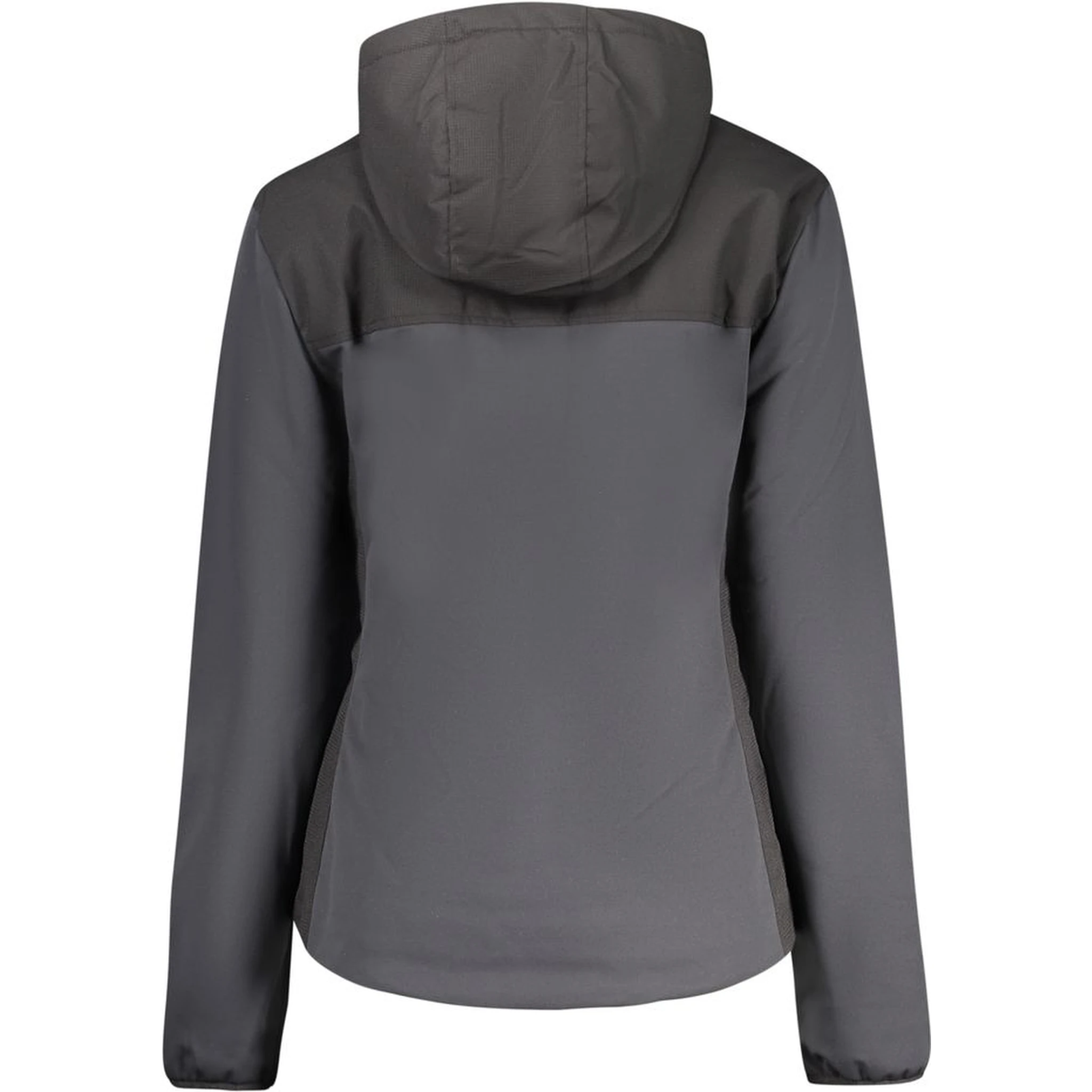 Black Polyester Women Jacket